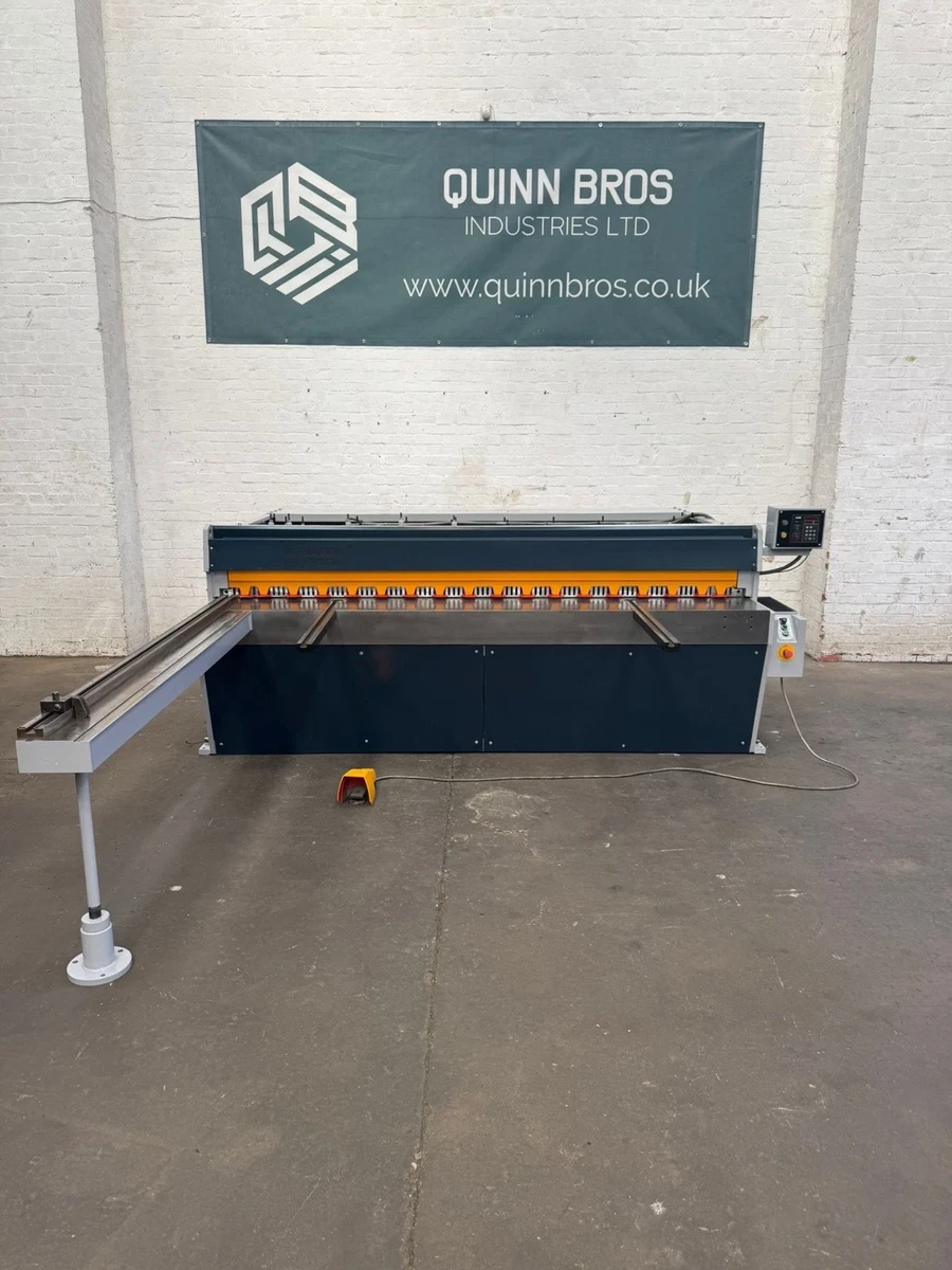 Edwards Truecut DD 2.5m Mechanical Guillotine with PBG & Rear Sheet Supports