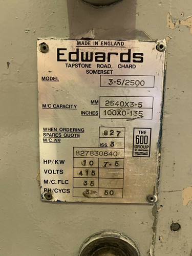 Edwards Truecut DD Mechanical Guillotine, photo 2