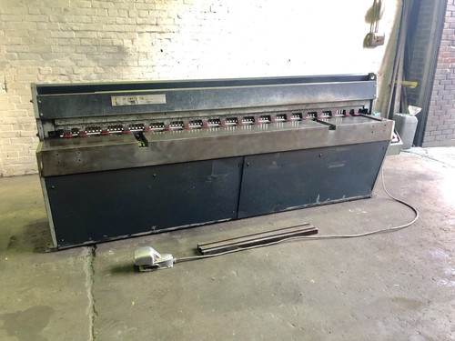 Edwards Truecut DD Mechanical Guillotine 2.5m x 3.25mm