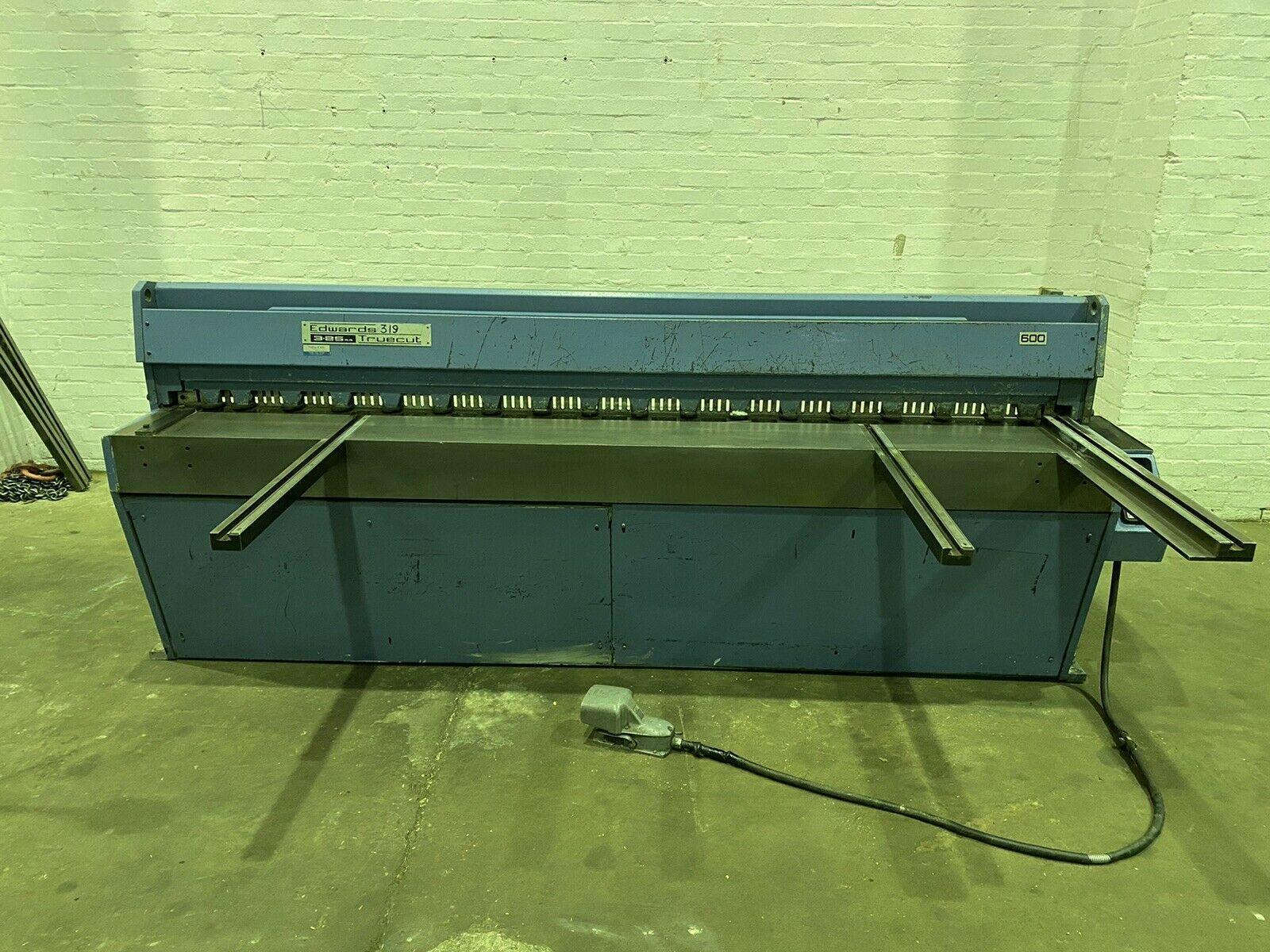 Edwards Truecut DD Sheet Metal Guillotine