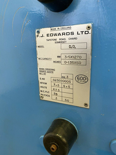 Edwards Truecut DD Sheet Metal Guillotine, photo 5