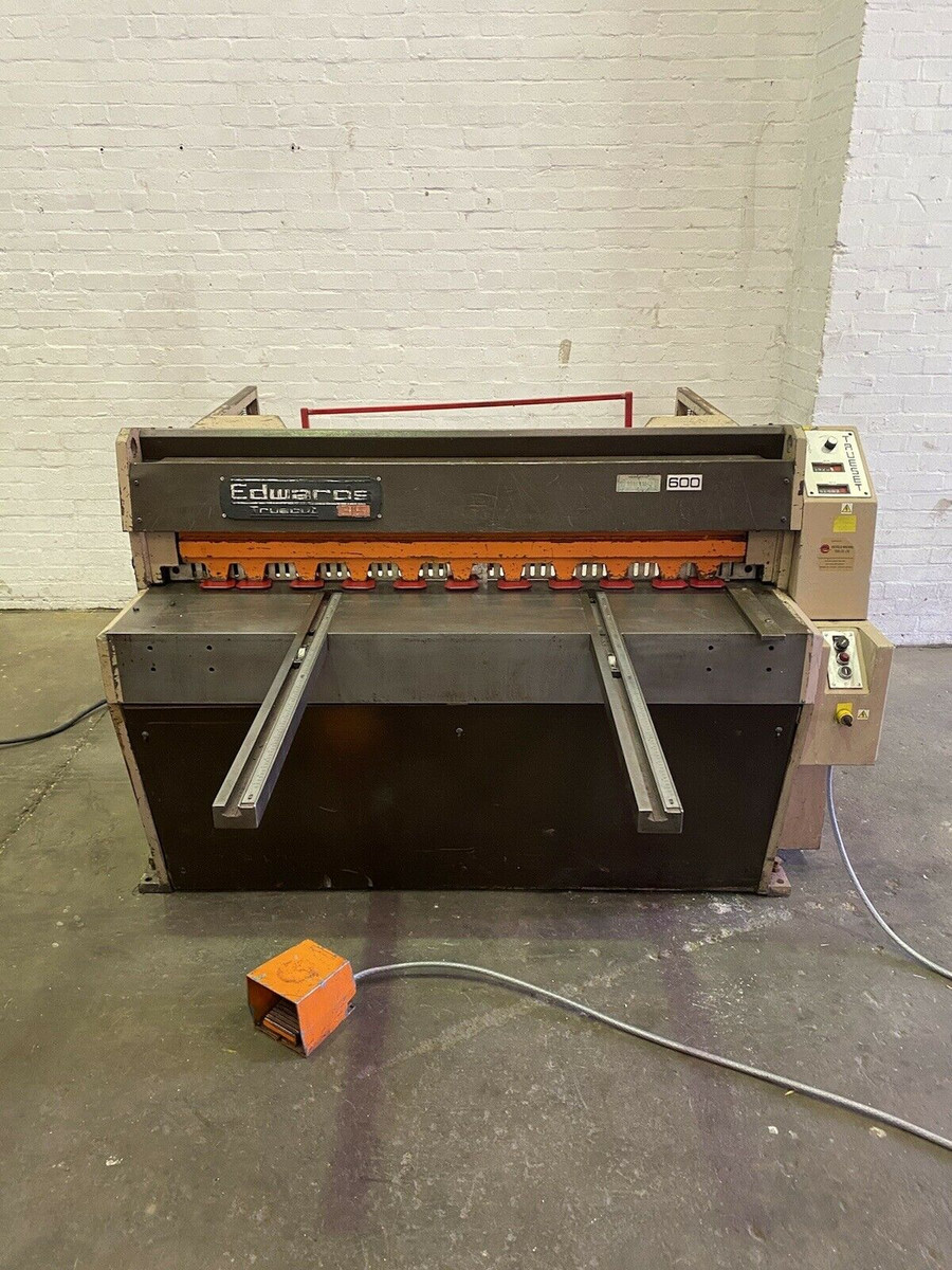 Edwards Truecut DD Sheet Metal Guillotine