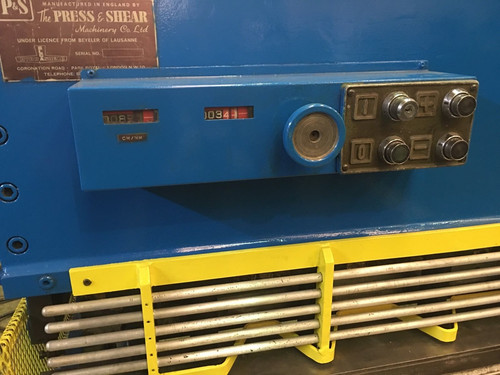 Elga Hydrashear Hydraulic Guillotine 2m x 6mm, photo 6
