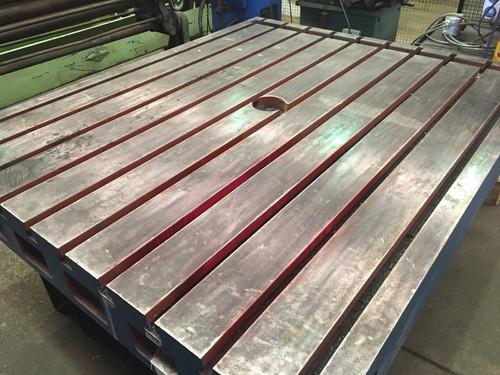 Engineering "T" Slotted Table On stand (1800mm x 1500mm), photo 2