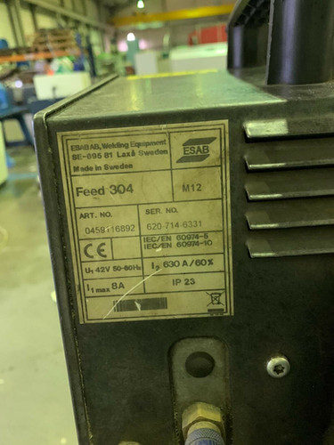 Esab Origo 400amp Mig Welder, photo 2