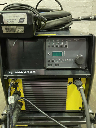 ESAB Origo Tig 3000i AC/DC Water Cooled Tig Welder, photo 2