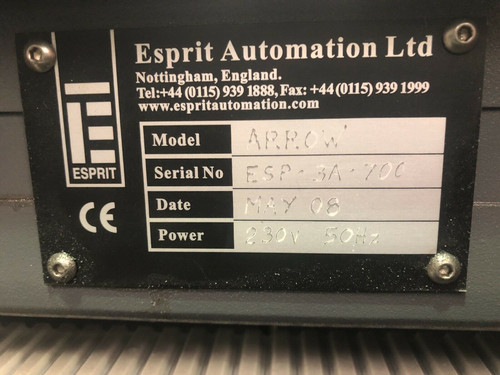 Esprit Arrow CNC Plasma Cutting Machine, photo 6