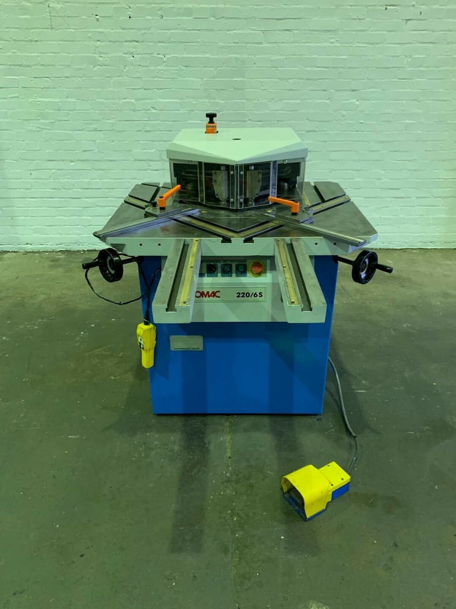 EUROMAC Variable Angle 6mm Hydraulic Corner Notcher