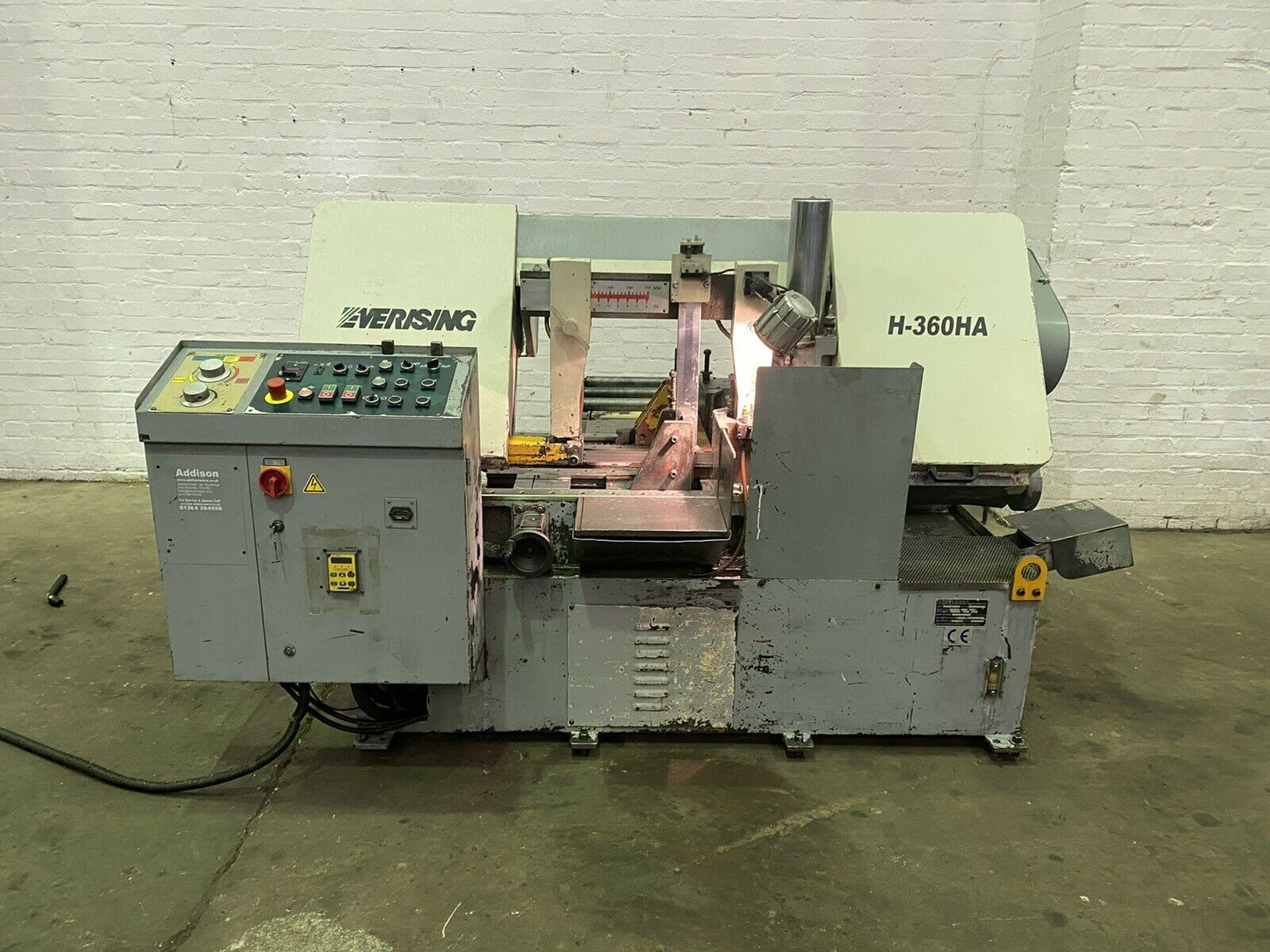 Everising model H360HACE Fully Automatic Horizontal Bandsaw