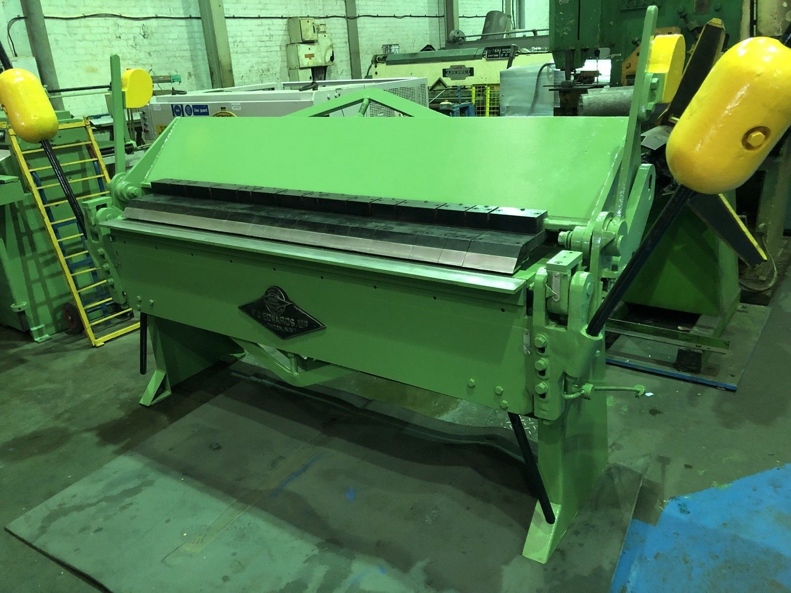 FJ Edwards Box & Pan Folder 6ft x 2mm