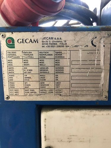 GECAM (Italy) 6mm Hydraulic Corner Notcher FA 200/6, photo 3