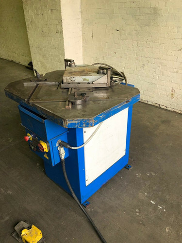 GECAM (Italy) 6mm Hydraulic Corner Notcher FA 200/6, photo 8