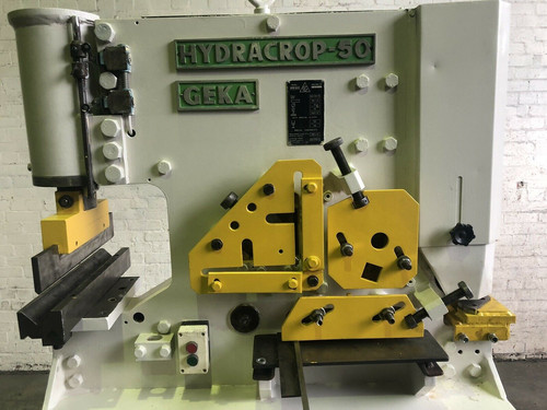 Geka 50S Hydraulic Universal Iron Worker, photo 6