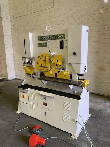 Geka Hydracrop 100S Universal Hydraulic Iron Worker, photo 6