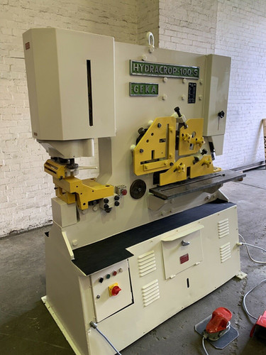 Geka Hydracrop 100S Universal Hydraulic Iron Worker, photo 8