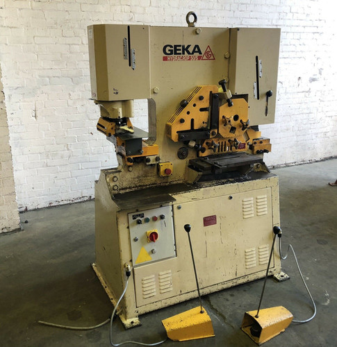 Geka Hydracrop 50S Hydraulic Universal Iron Worker, photo 1