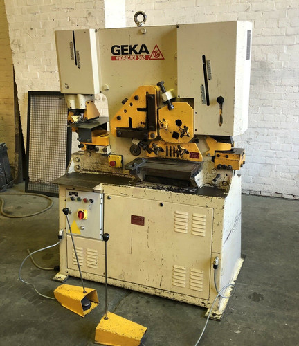 Geka Hydracrop 50S Hydraulic Universal Iron Worker, photo 3
