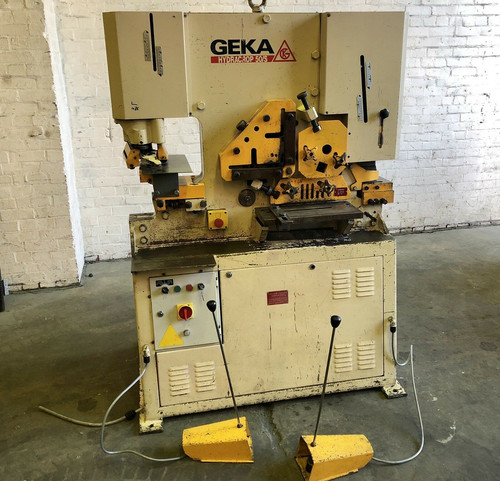 Geka Hydracrop 50S Hydraulic Universal Iron Worker, photo 6