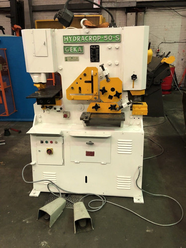 Geka HYDRACROP 50S Hydraulic Universal Iron Worker, photo 1