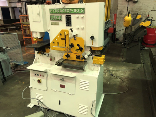Geka HYDRACROP 50S Hydraulic Universal Iron Worker, photo 4