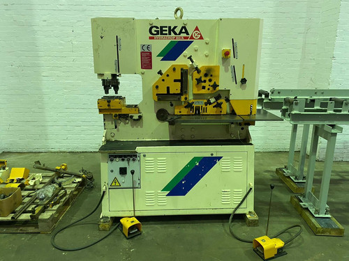 Geka Hydracrop 80A Hydraulic Universal Ironworker, photo 1