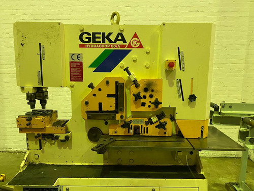 Geka Hydracrop 80A Hydraulic Universal Ironworker, photo 4