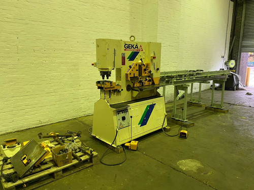 Geka Hydracrop 80A Hydraulic Universal Ironworker, photo 5