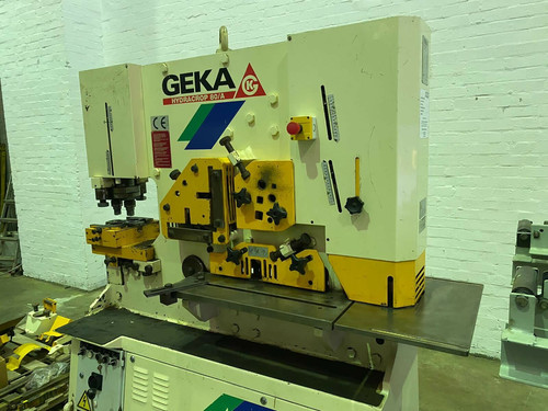 Geka Hydracrop 80A Hydraulic Universal Ironworker, photo 7