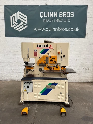 Geka Hydracrop 80A Universal Hydraulic Ironworker