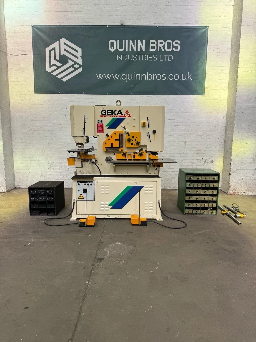 Geka Hydracrop 80A Universal Hydraulic Ironworker