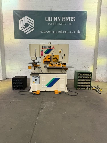 Geka Hydracrop 80A Universal Hydraulic Ironworker