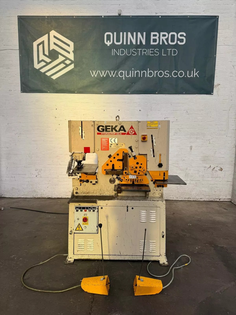 Geka Hydrocrop 55A Hydraulic Ironworker