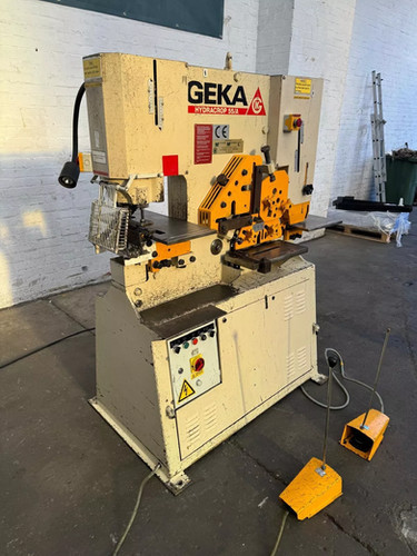 Geka Hydrocrop 55A Hydraulic Ironworker, photo 2