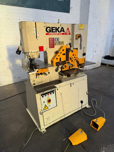 Geka Hydrocrop 55A Hydraulic Ironworker, photo 7