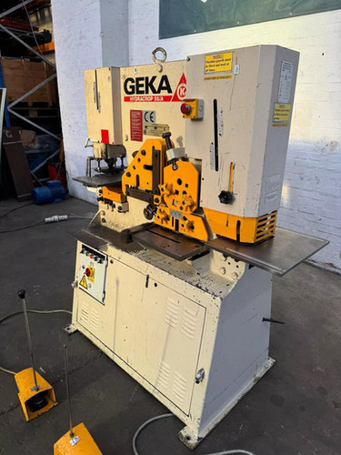 Geka Hydrocrop 55A Hydraulic Ironworker, photo 8