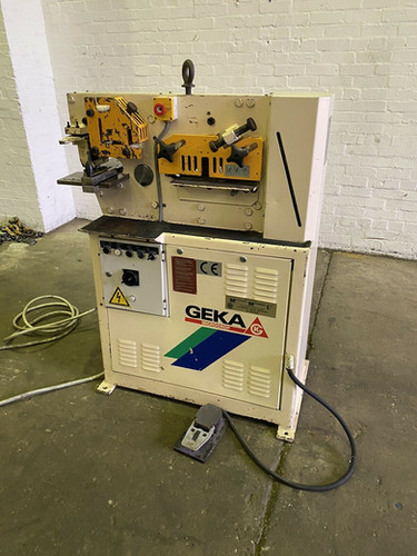 Geka Microcrop 36ton Universal Ironworker, photo 1