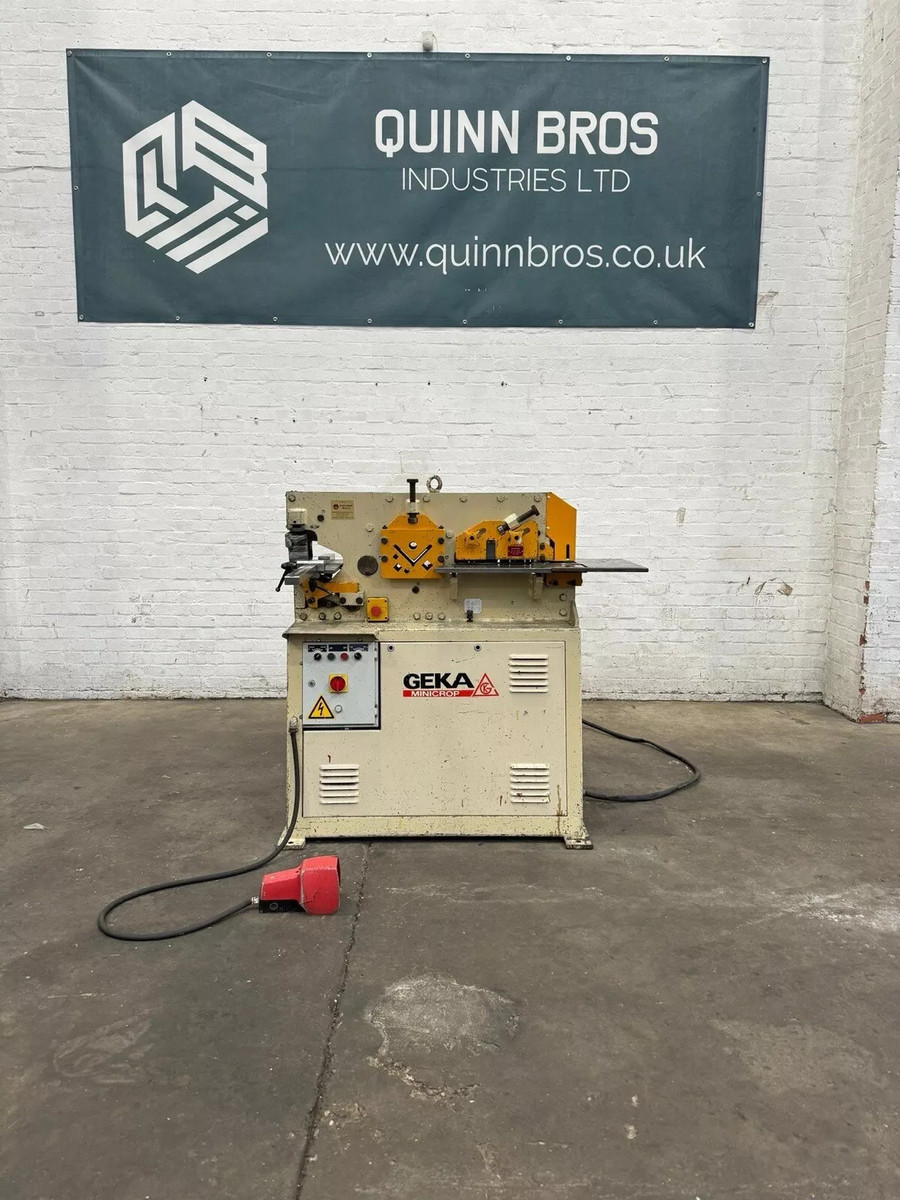 Geka Minicrop Hydraulic Ironworker