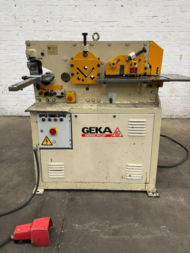 Geka Minicrop Hydraulic Ironworker, photo 7