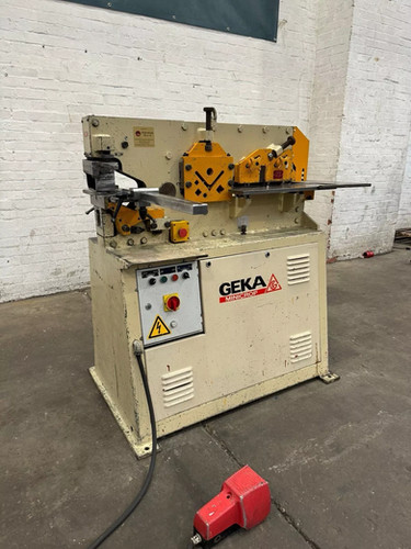 Geka Minicrop Hydraulic Ironworker, photo 8