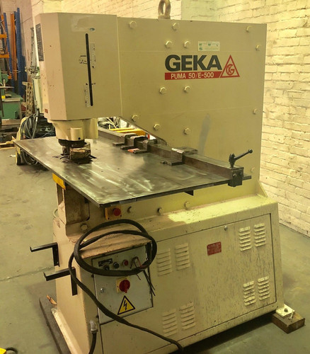GEKA Puma 50E-500 Hydraulic Punch, photo 1