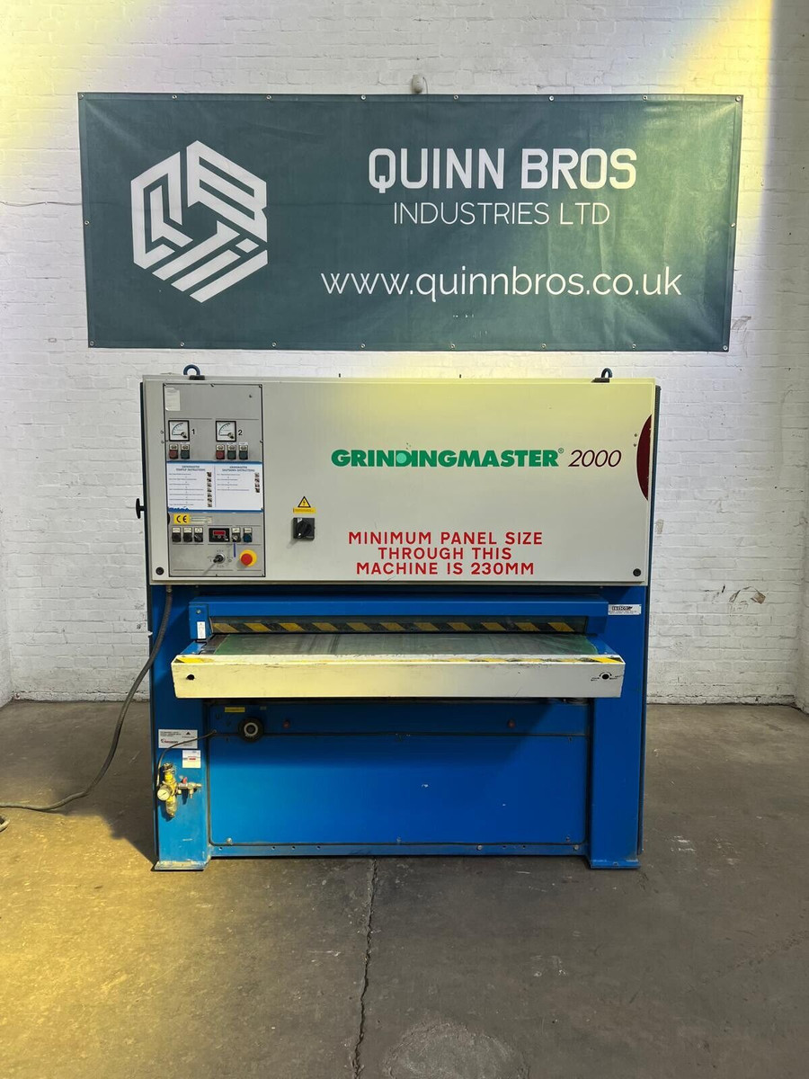 Grindingmaster TR2200 - 1350 Twin Belt Sanding Machine