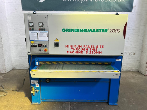 Grindingmaster TR2200 - 1350 Twin Belt Sanding Machine, photo 4