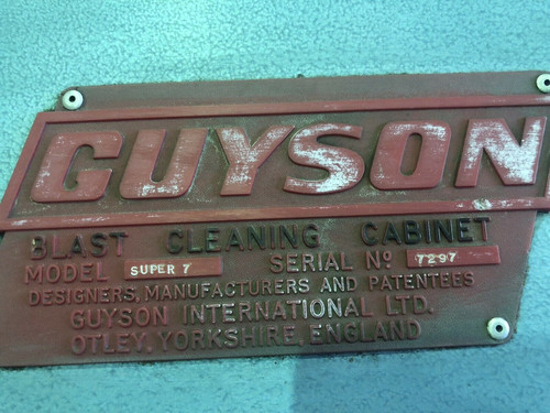 Guyson Super 7 Shotblast Cabinet, photo 4