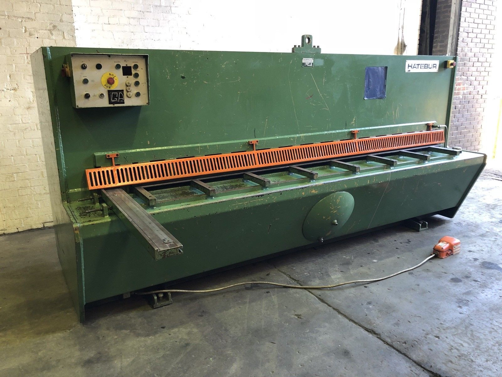 Haco 3m Hydraulic Sheet Metal Guillotine
