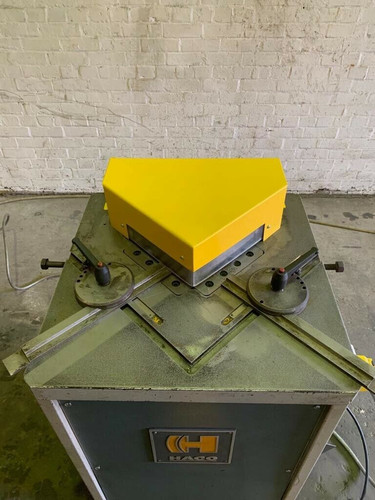 HACO Hydraulic Corner Notcher Capacity: 220mm x 4mm, photo 2