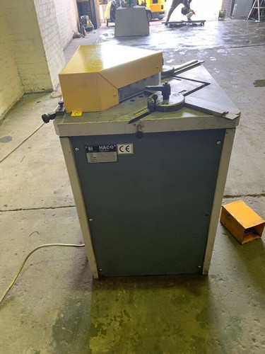 HACO Hydraulic Corner Notcher Capacity: 220mm x 4mm, photo 4