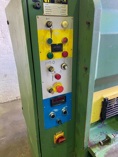 HACO Mechanical Sheet Metal Guillotine, photo 8