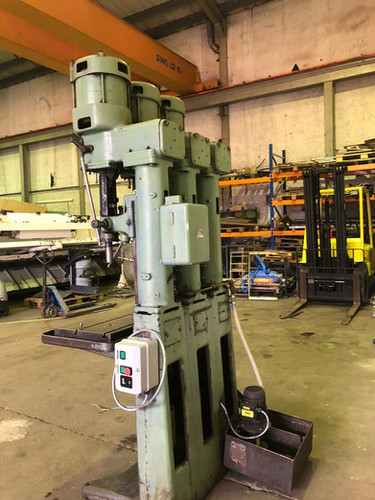 Herbert Bank Of 3 Pillar Drills, photo 2