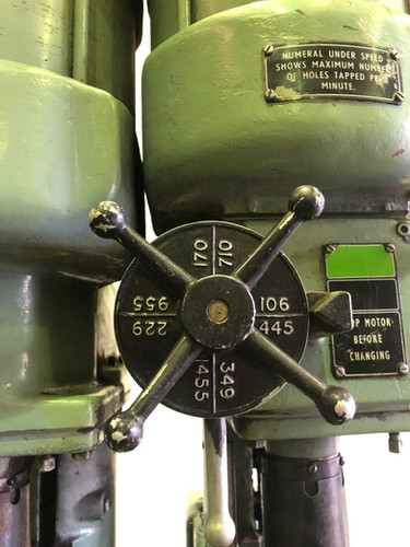 Herbert Bank Of 3 Pillar Drills, photo 5