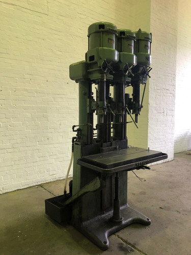 Herbert Bank Of 3 Pillar Drills, photo 6